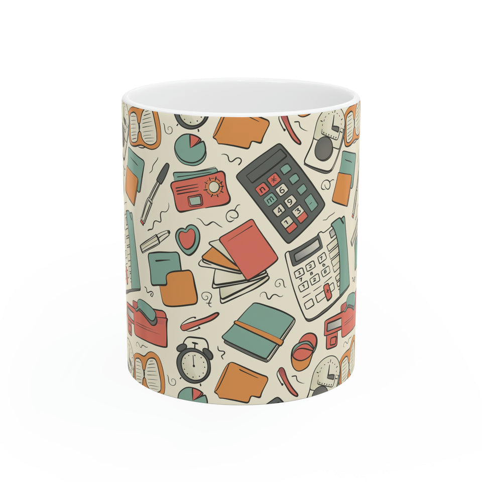Accountant Mug Mug | Tools Of The Trade Accountant Coffee Mug | Cute Accountant Gifts | Funny Accountant Presents | Accountant Mug 11oz