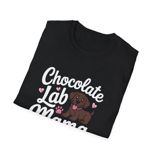 Chocolate Lab Mama T-Shirt - Chocolate Labrador 2 Shirt
