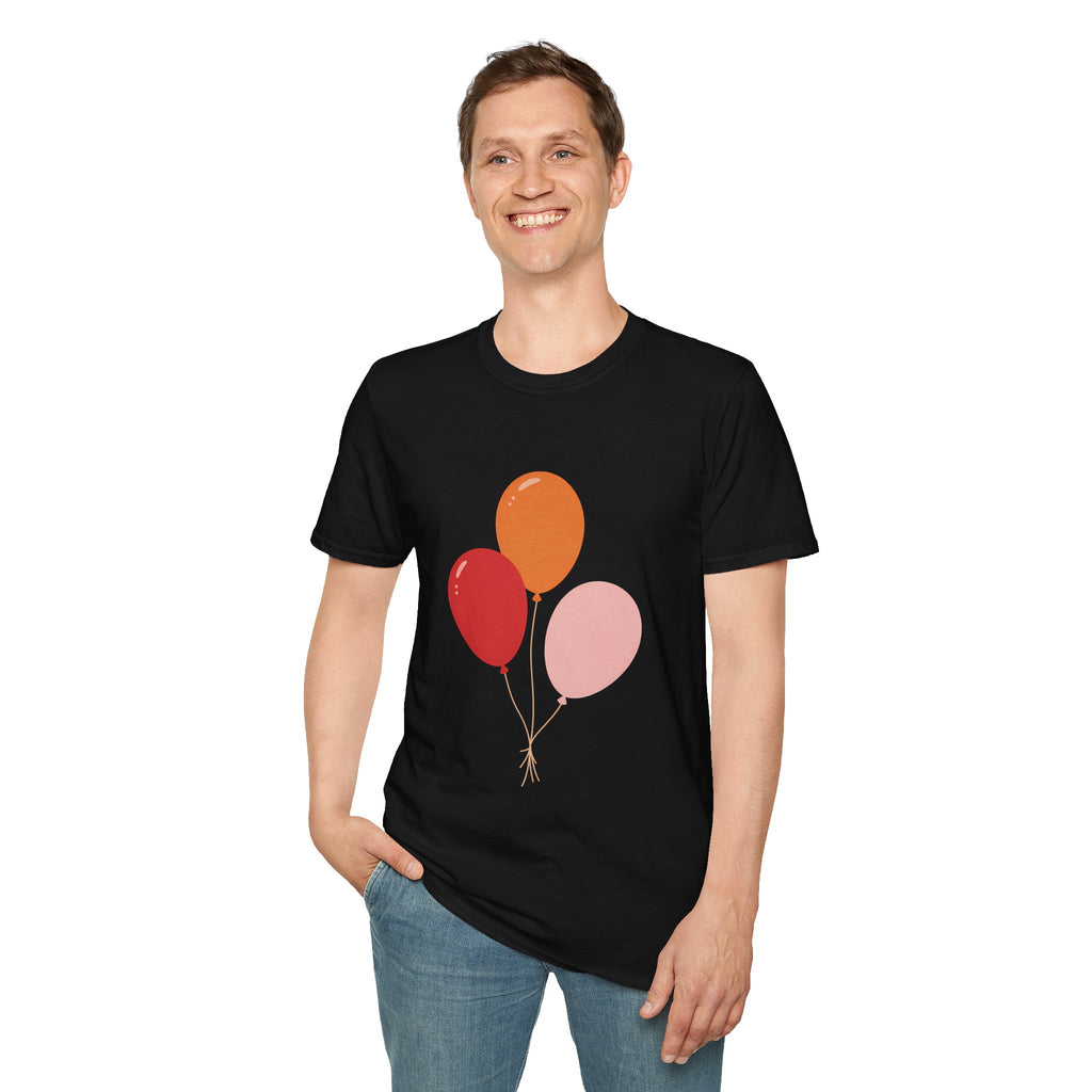 Balloons Birthday Celebration Shirt | Birthday Gifts | Unisex Celebration T Shirt