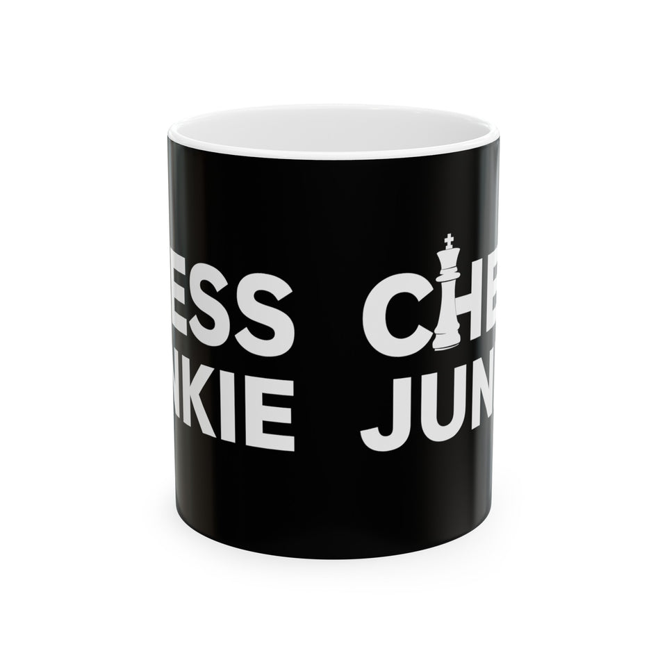 Chess Junkie Mug 2 | Chess Gift | Chess Coffee Mug | Chess Gift Ideas Mug 11oz