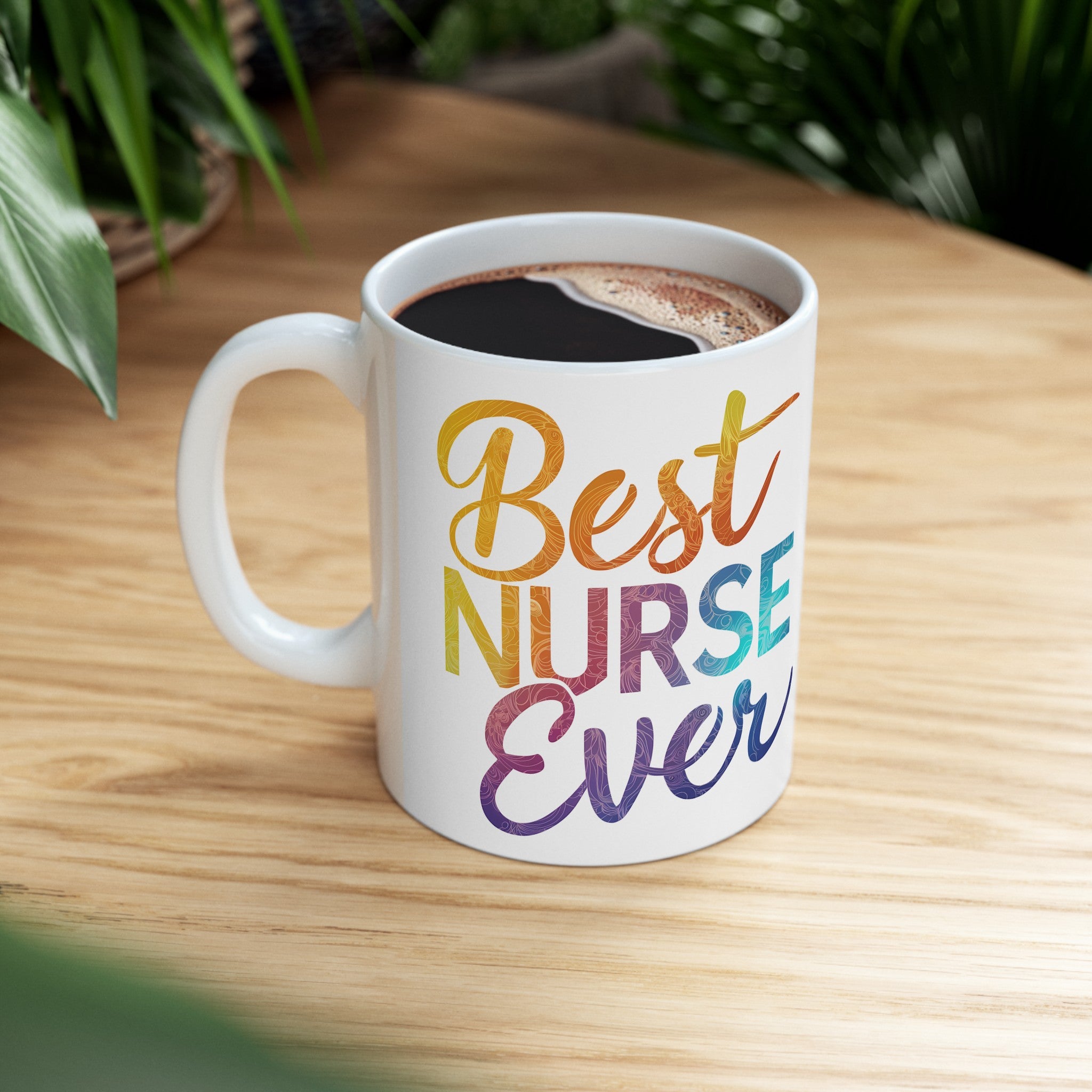 Best Nurse Ever Mug | Nurse Gift | Nurse Coffee Mug | Nurse Gift Ideas Mug 11oz 3