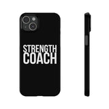 Premium Strength Coach iPhone Case | Strength Coach Gifts Slim Phone Cases Premium Strength Coach iPhone Case | Strength Coach Gifts Slim Phone Cases