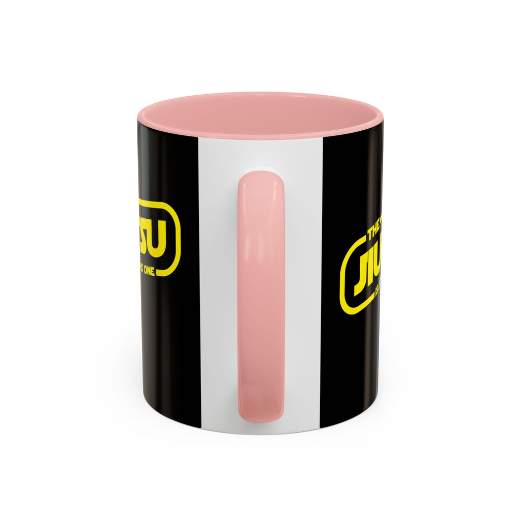 Brazilian Jiu Jitsu The Jiu Jitsu Is Strong With This One | BJJ Accent Coffee Mug