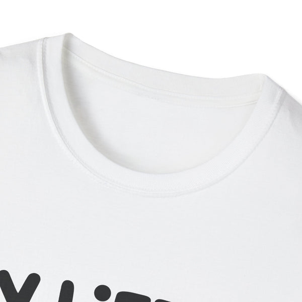 Cat Lover Softstyle T-Shirt - My Life Is Ruled By A Tiny Furry Overlord