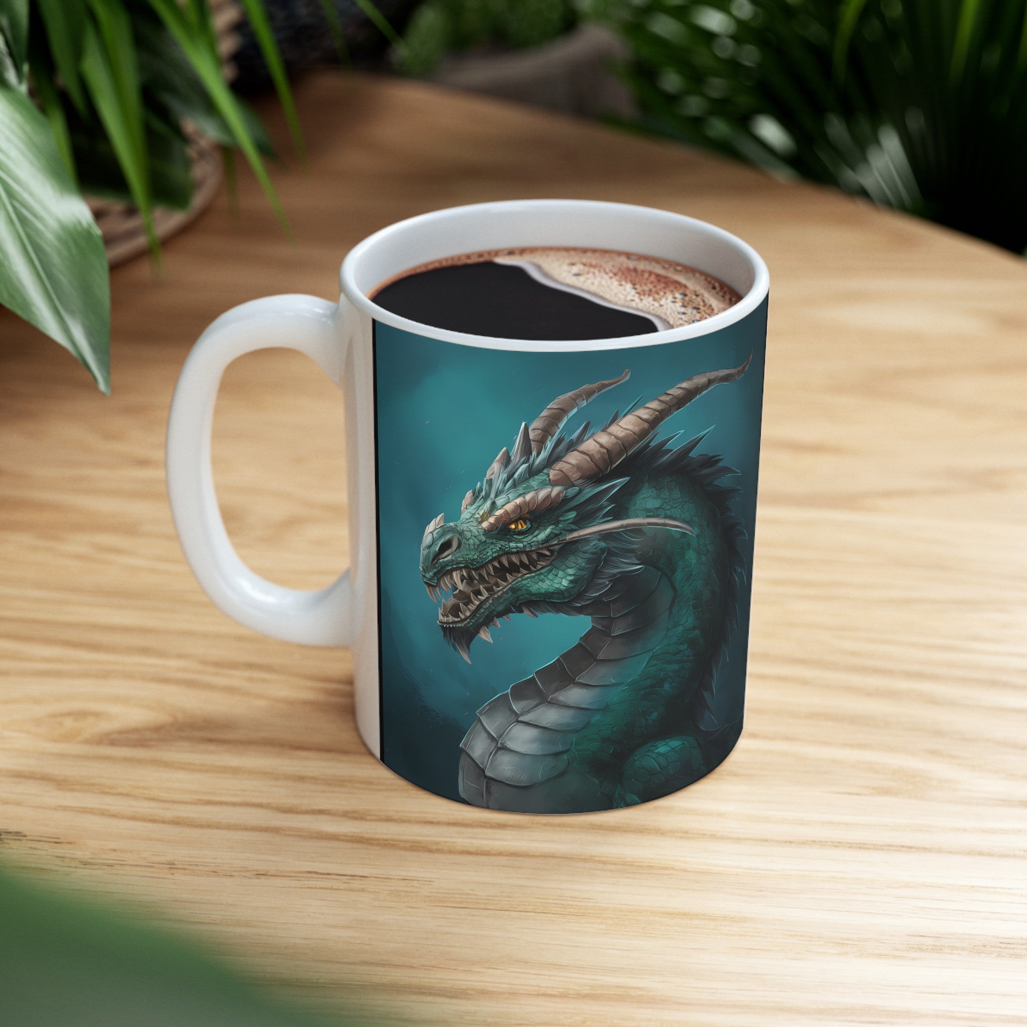 Fantasy Dragon RPG Mug | Role Playing Game Gift | Dragon Coffee Mug | RPG Fantasy Gift Ideas Mug 11oz 2
