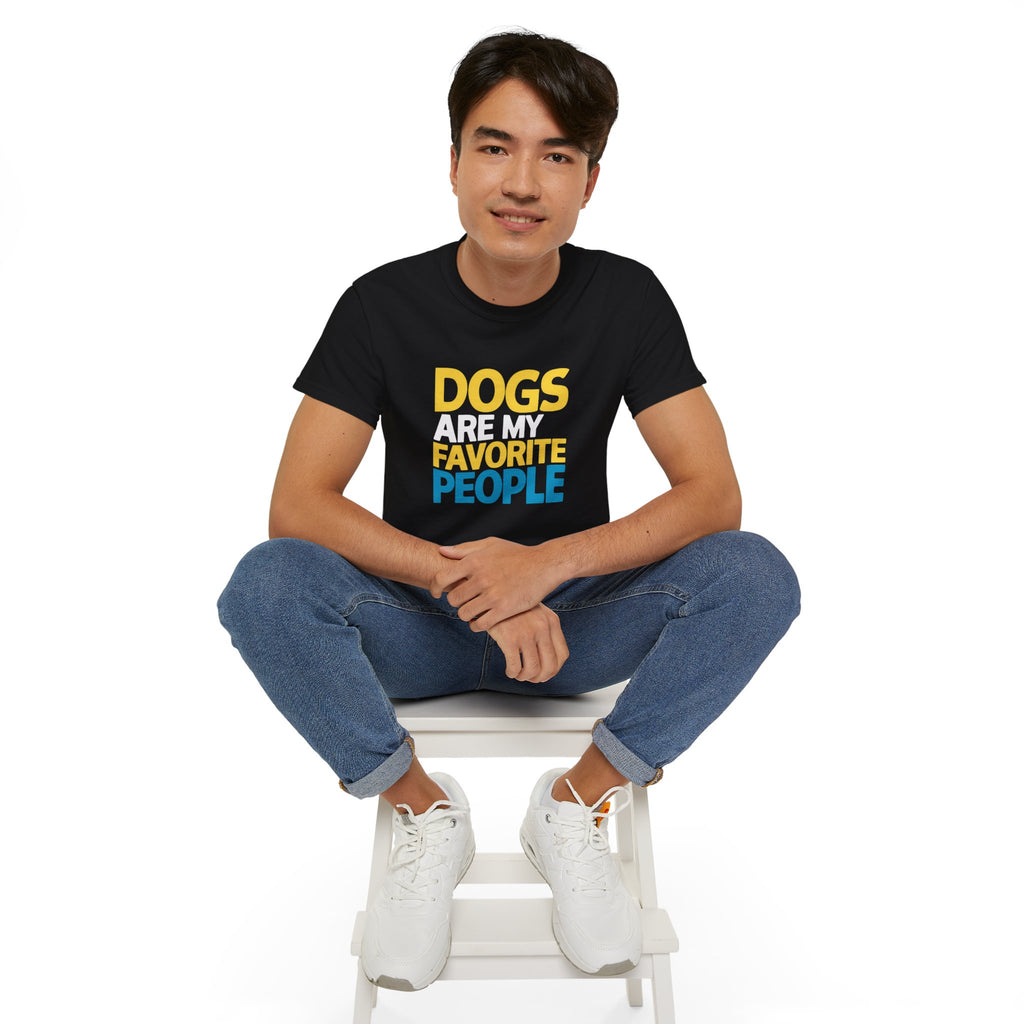 Dogs Are My Favorite People Dog Shirt | Dog Gift | Dog Merchandise | Dog Gifts | Dog Presents Unisex Dog Shirts 2