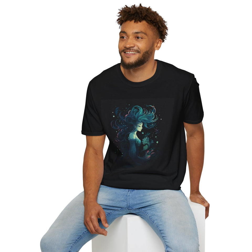 Mermaid Shirt | Anime Mermaid Gift | Mermaid Stuff/mermaid Presents | Unisex Mermaid T Shirt