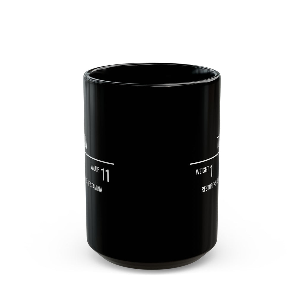 Tea RPG Black Mug
