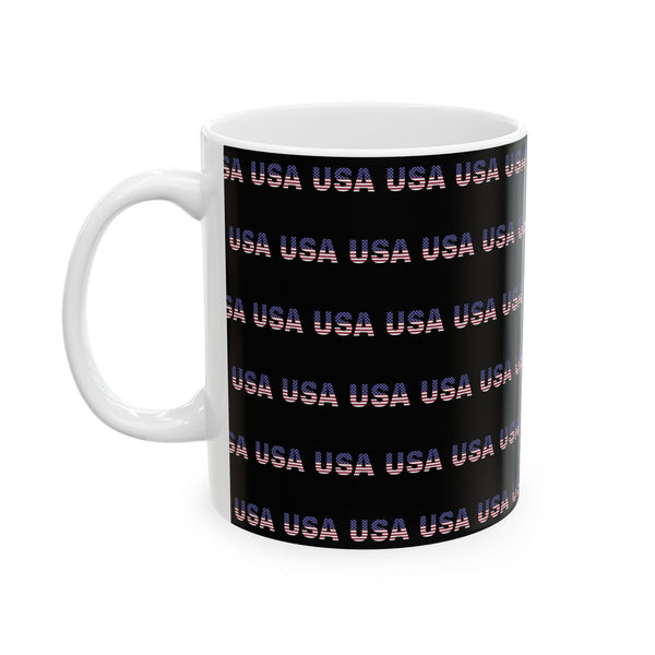 USA Flag Mug | USA Gifts | USA Flag Coffee Mug 11oz