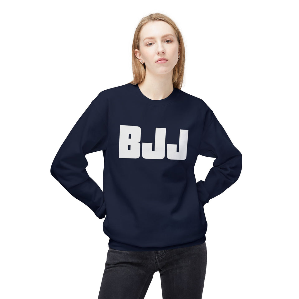 Brazilian Jiu Jitsu BJJ Unisex Midweight Softstyle Fleece Crewneck Sweatshirt