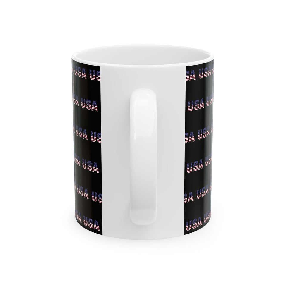 USA Flag Mug | USA Gifts | USA Flag Coffee Mug 11oz