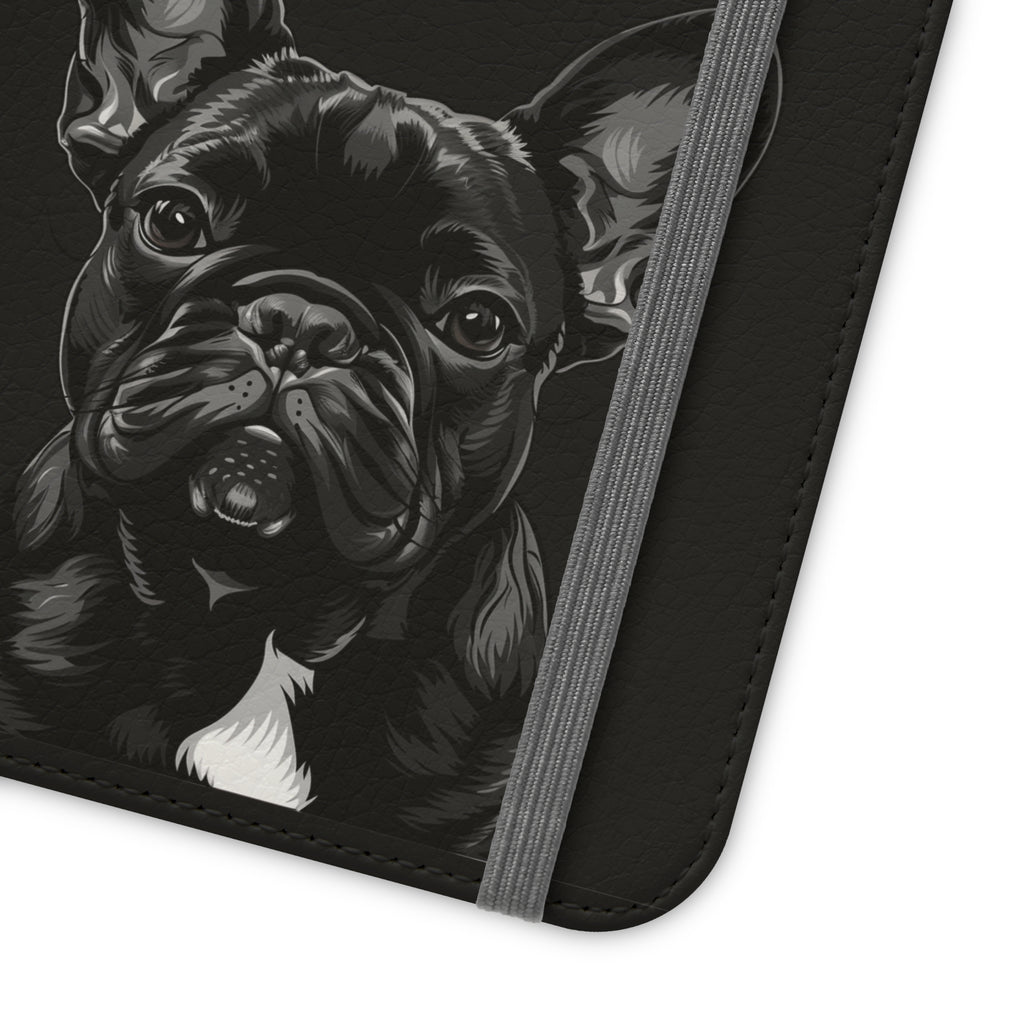 French Bulldog Phone Case | I Love My Frenchie Wallet Phone Case Gifts | IPhone & Samsung Galaxy French Bulldog Flip Cases