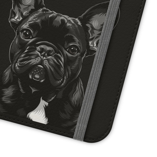 French Bulldog Phone Case | I Love My Frenchie Wallet Phone Case Gifts | IPhone & Samsung Galaxy French Bulldog Flip Cases
