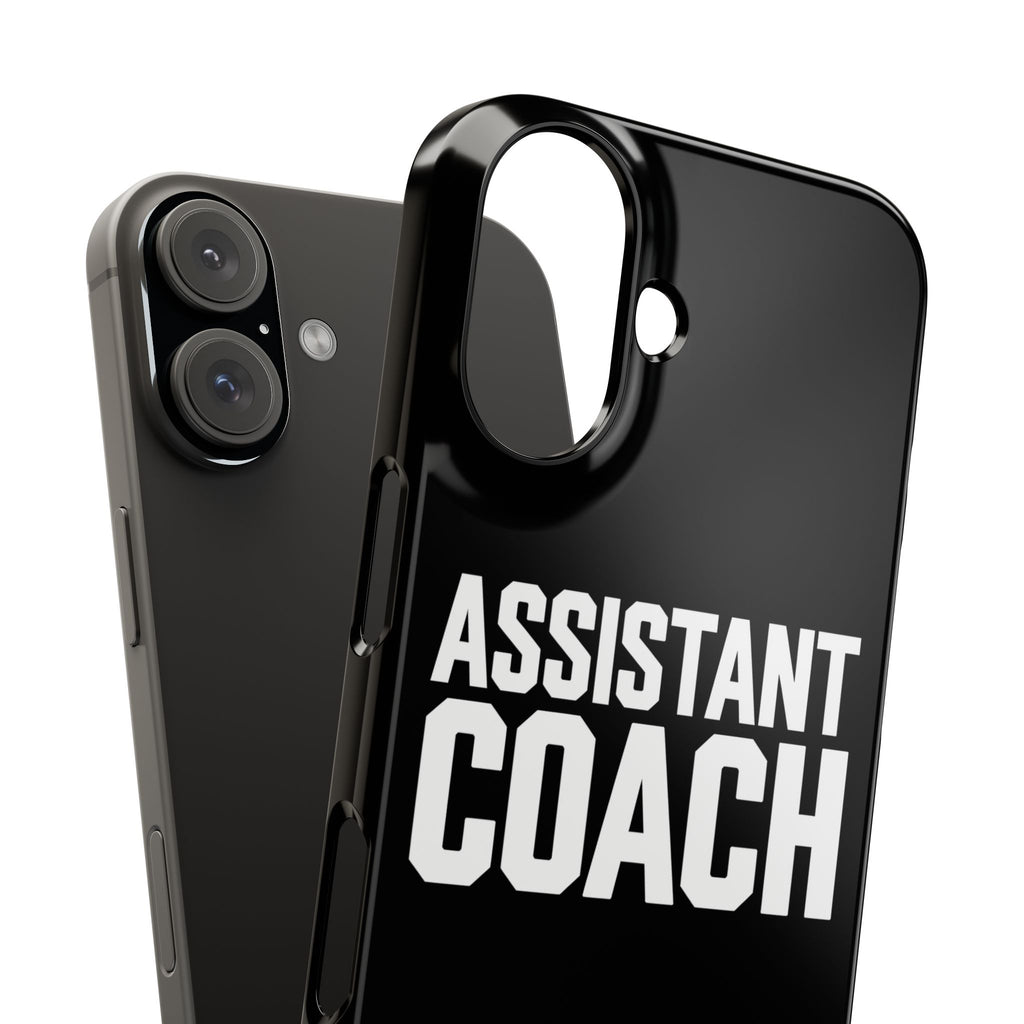Premium Assistant Coach iPhone Case | Assistant Coach Gifts Slim Phone Cases