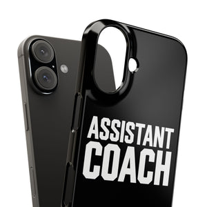 Premium Assistant Coach iPhone Case | Assistant Coach Gifts Slim Phone Cases Premium Assistant Coach iPhone Case | Assistant Coach Gifts Slim Phone Cases