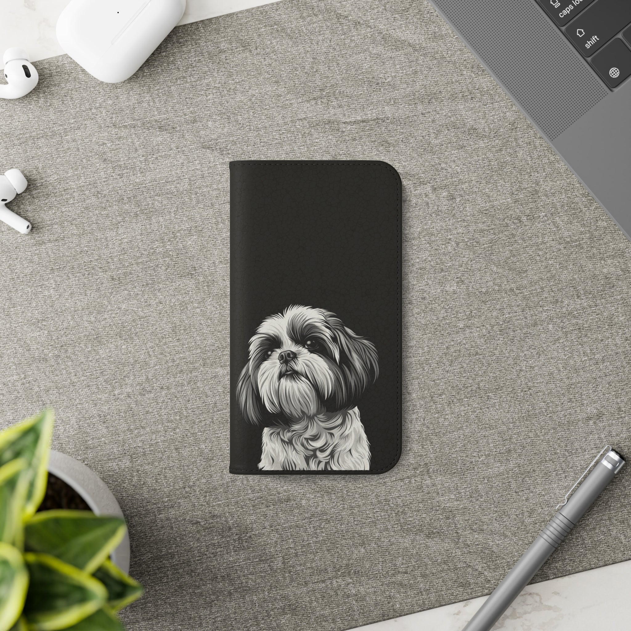 Shih Tzu Phone Case | Shih Tzu Wallet Phone Case | IPhone & Samsung Galaxy Shih Tzu Flip Cases