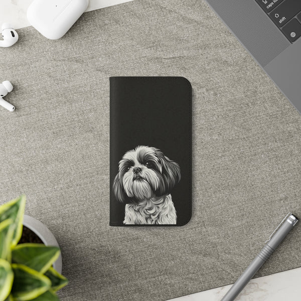 Shih Tzu Phone Case | Shih Tzu Wallet Phone Case | IPhone & Samsung Galaxy Shih Tzu Flip Cases