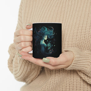Mermaid Mug | Mermaid Coffee Mug | Mermaid Gift | Mermaid Presents | Mermaid Mug 11oz mermaid mug, mermaid coffee mug, mermaid gift, mermaid gifts for women, mermaid gifts for adults, mermaid presents, black mermaid shirt, mermaid shirts for adults
