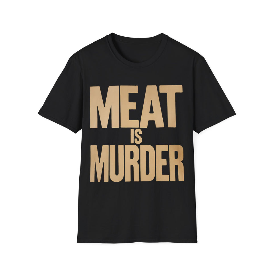 Vegan Meat Is Murder Shirt | Vegan Gift | Unisex Vegan Present T Shirt
