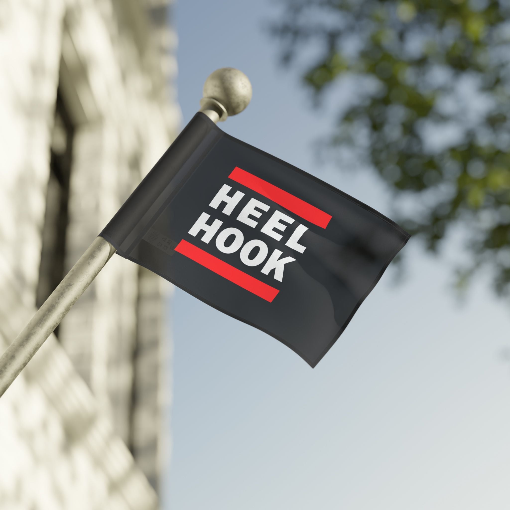 Brazilian Jiu Jitsu Heel Hook Flag Banner | BJJ Flag