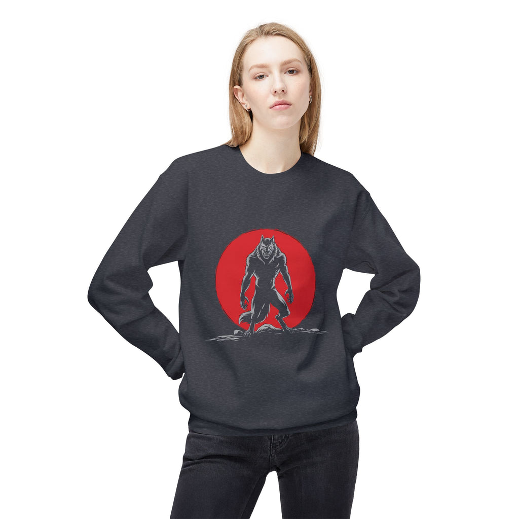Werewolf Red Moon Sweatshirt