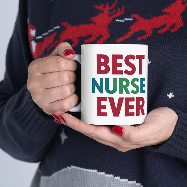 Best Nurse Ever Mug | Nurse Gift | Nurse Coffee Mug | Nurse Gift Ideas Mug 11oz 5