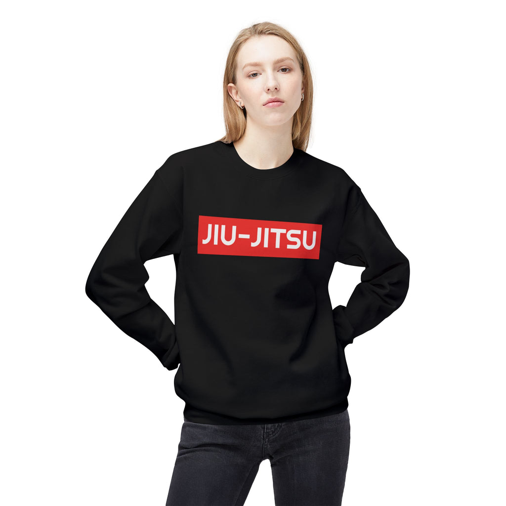 Brazilian Jiu Jitsu Surpassing BJJ Unisex Midweight Softstyle Fleece Crewneck Sweatshirt