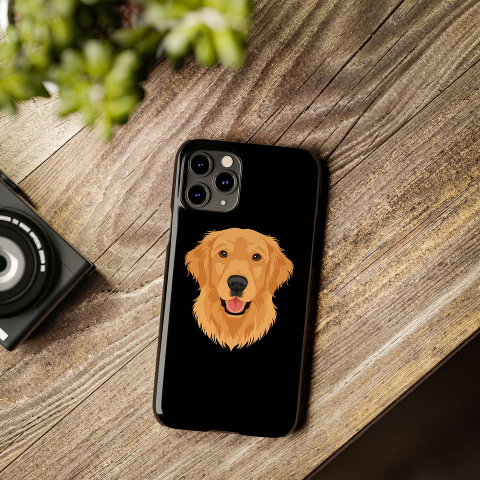 Premium Golden Retriever iPhone Case | Golden Retriever Gifts Slim Phone Cases