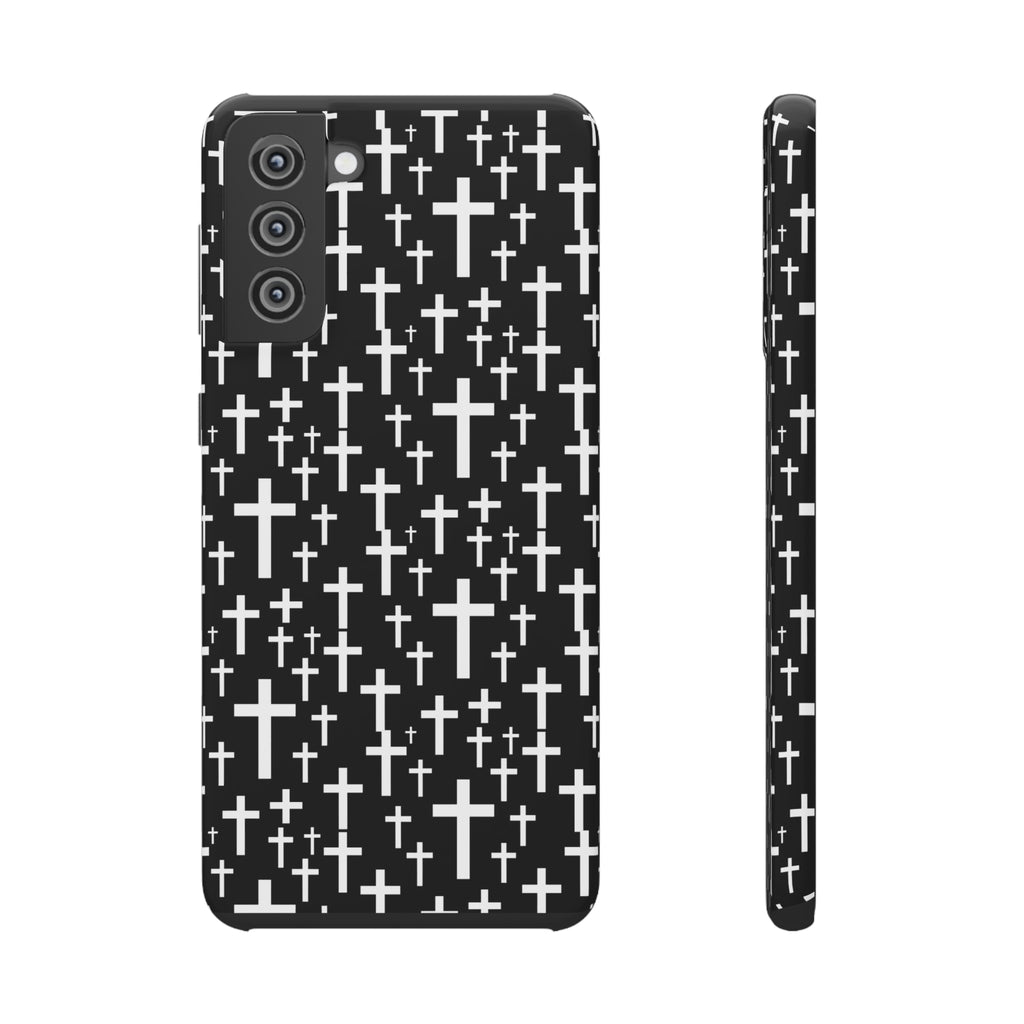 Faith In Jesus iPhone Christian Religion Phone Case | Faith Cross Phone Case | Christian Cross iPhone & Samsung Galaxy Snap Cases