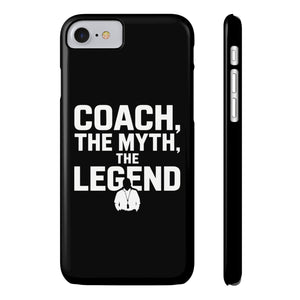 Premium Coach The Myth The Legend iPhone Case | Coach Gifts Slim Phone Cases Premium Coach The Myth The Legend iPhone Case | Coach Gifts Slim Phone Cases