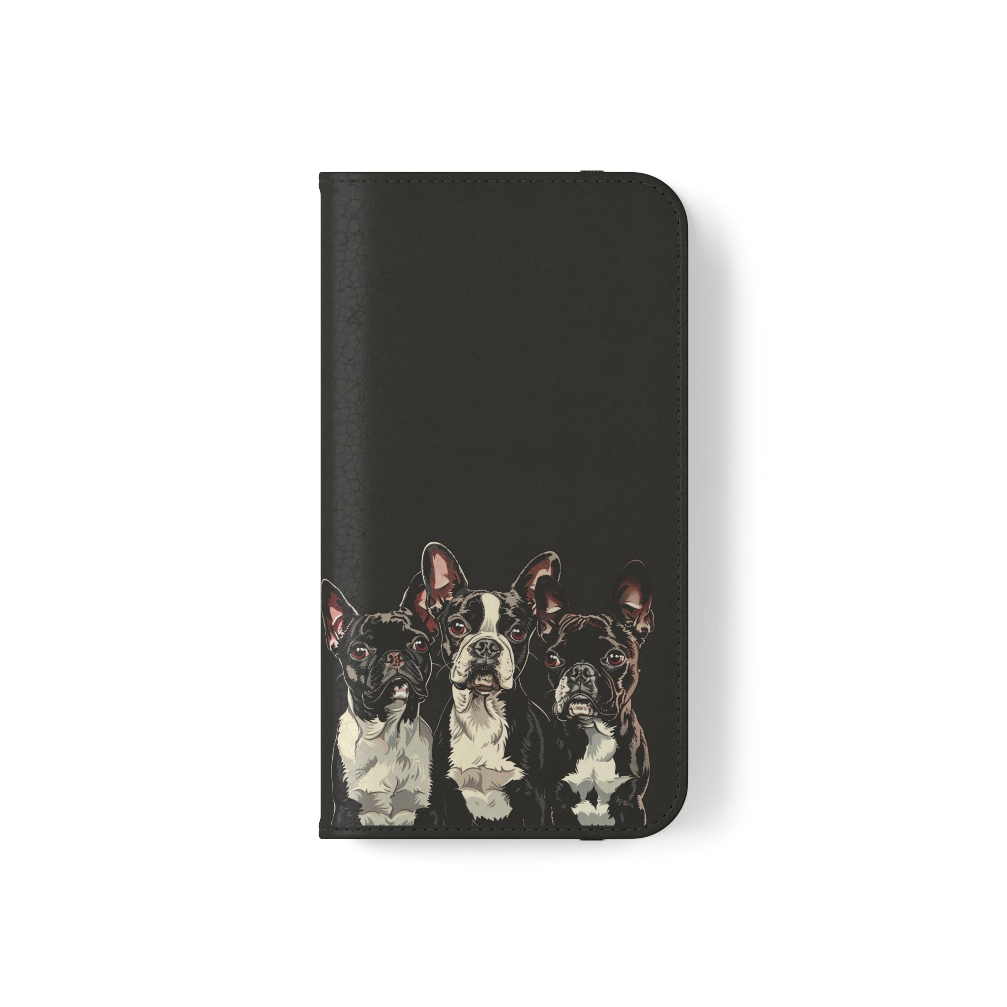 Boston Terrier Phone Case | Boston Terrier Wallet Phone Case | IPhone & Samsung Galaxy Boston Terrier Flip Cases