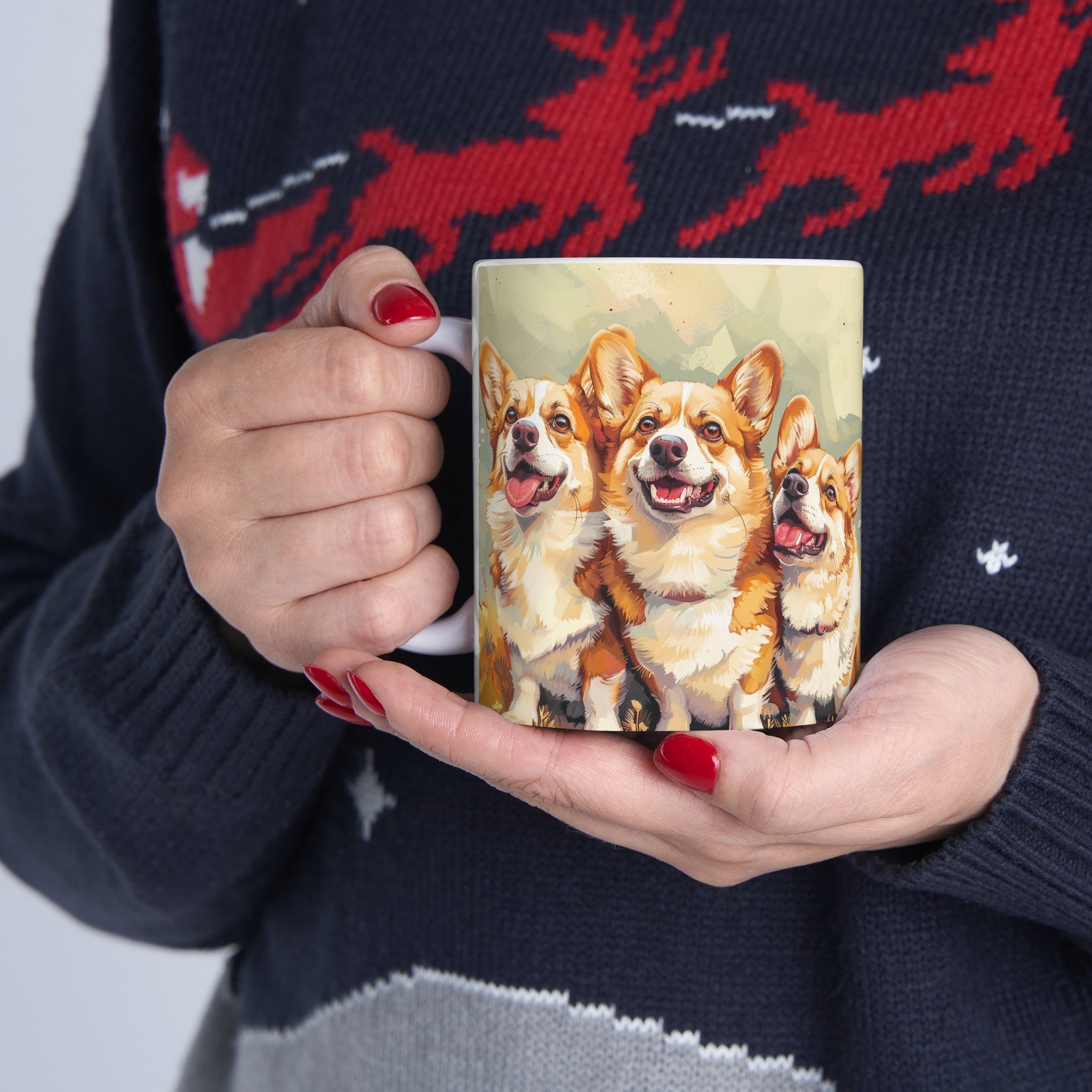Corgi Mug Group 2 | Corgi Gift | Corgi Coffee Mug | Corgi Presents Mug 11oz