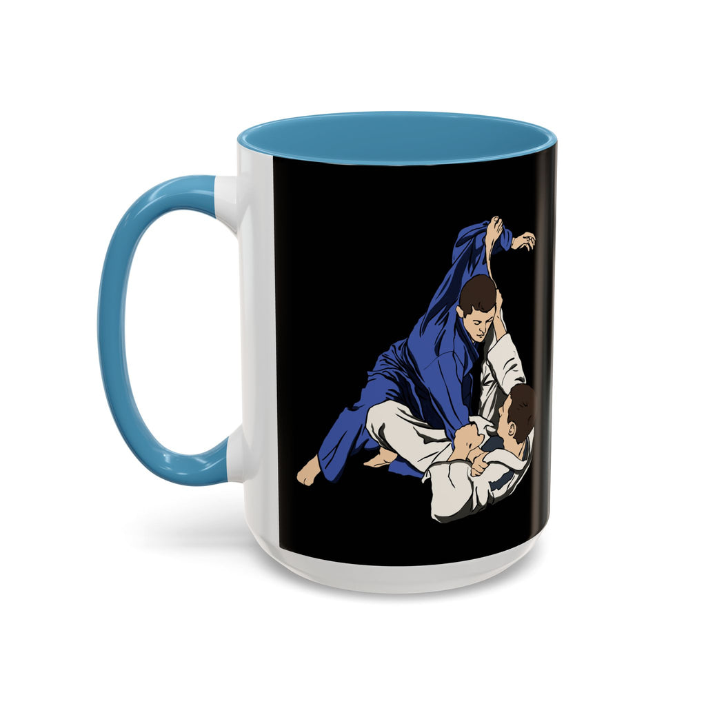 Brazilian Jiu Jitsu Rolling | BJJ Accent Coffee Mug