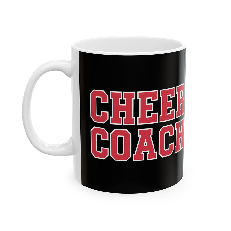 Cheer Coach Cheerleading Coach 2 Ceramic Mug | Cheerleading Coach Gifts (11oz)