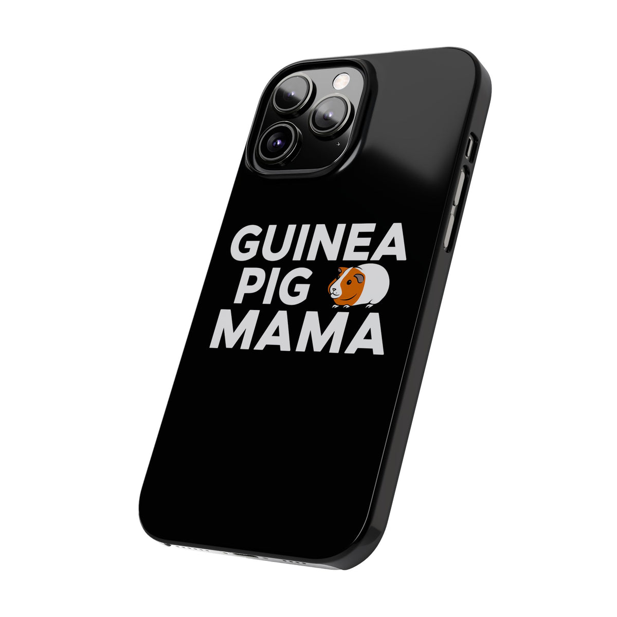 Cute Guinea Pig Mama Slim iPhone Cases | Guinea Pig Gift iPhone Case