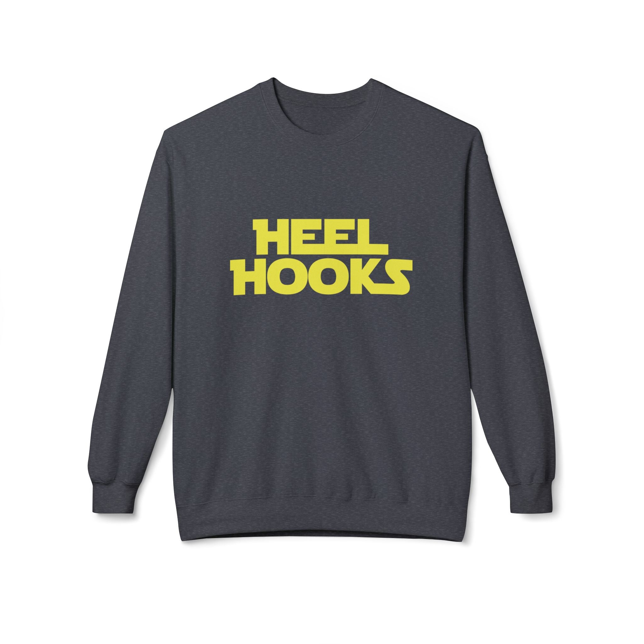 Brazilian Jiu Jitsu Heel Hooks BJJ Unisex Midweight Softstyle Fleece Crewneck Sweatshirt Secondary image