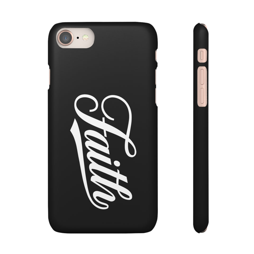 Faith In Jesus iPhone Christian Religion Phone Case | Jesus Faith Cross Phone Case | Faith Christian Cross iPhone & Samsung Galaxy Snap Cases