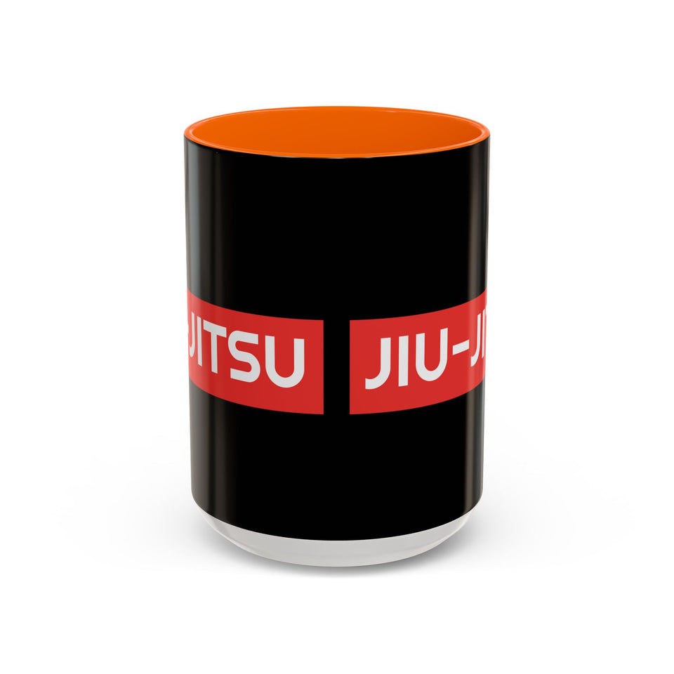 Brazilian Jiu Jitsu Surpassing | BJJ Accent Coffee Mug