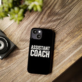 Premium Assistant Coach iPhone Case | Assistant Coach Gifts Slim Phone Cases Premium Assistant Coach iPhone Case | Assistant Coach Gifts Slim Phone Cases