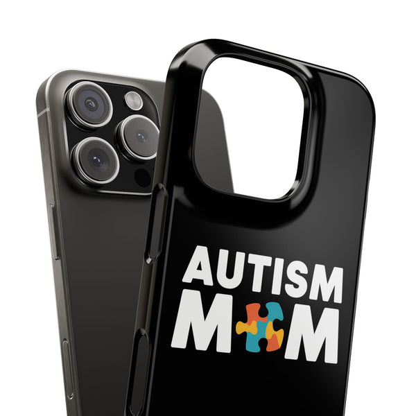 Premium Autism Mom iPhone Case | Mother Autism Awareness Slim Phone Cases