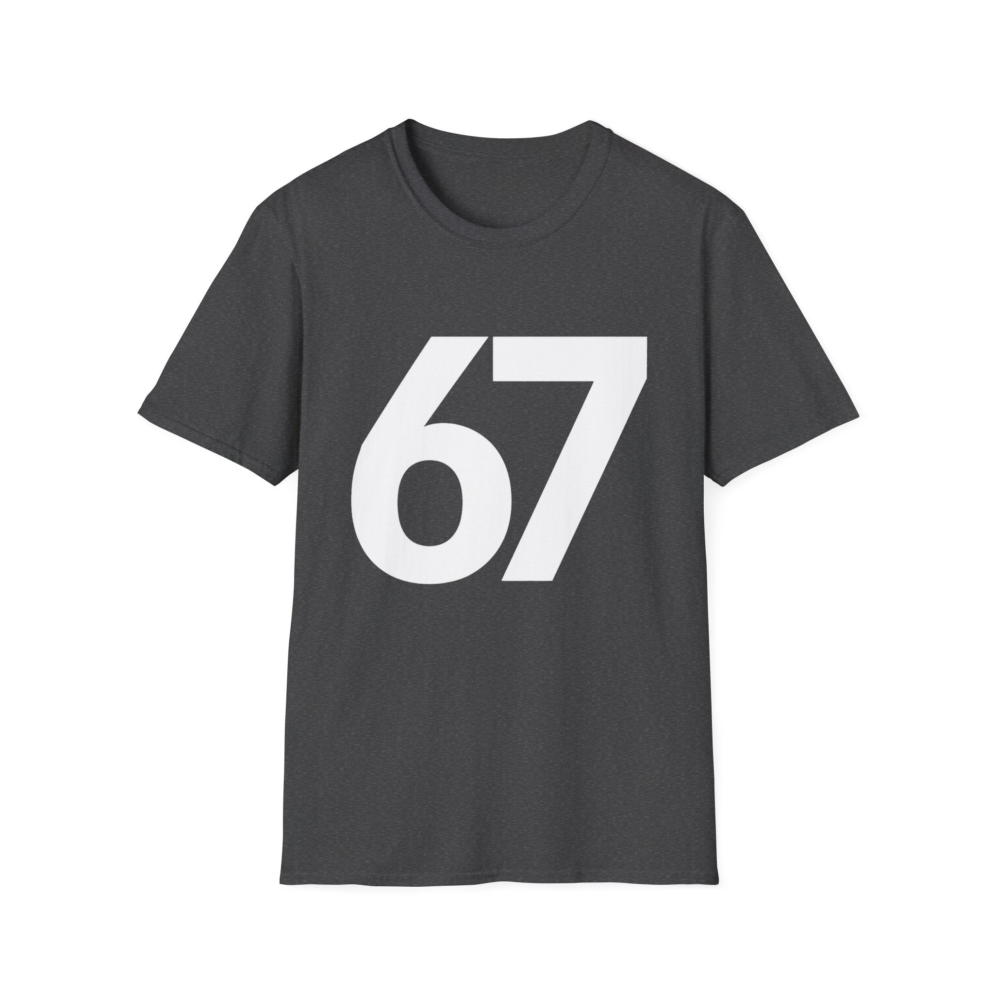 67 Six Seven Funny T-Shirt — Retro Humorous Graphic Tee