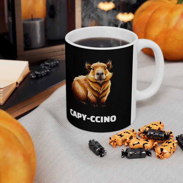 Capybara Mug | Capybara Coffee Mug | Funny Capy-Ccino Mug 11oz