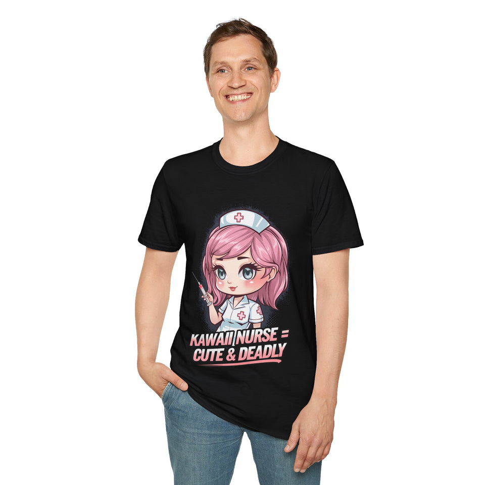 Kawaii Nurse Cute and Deadly T-Shirt