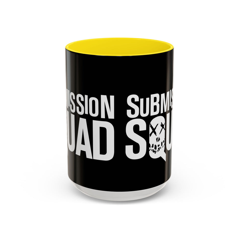 Brazilian Jiu Jitsu Submission Squad | BJJ Accent Coffee Mug