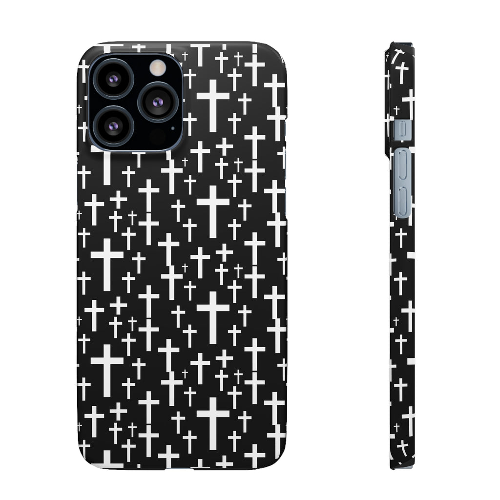 Faith In Jesus iPhone Christian Religion Phone Case | Faith Cross Phone Case | Christian Cross iPhone & Samsung Galaxy Snap Cases