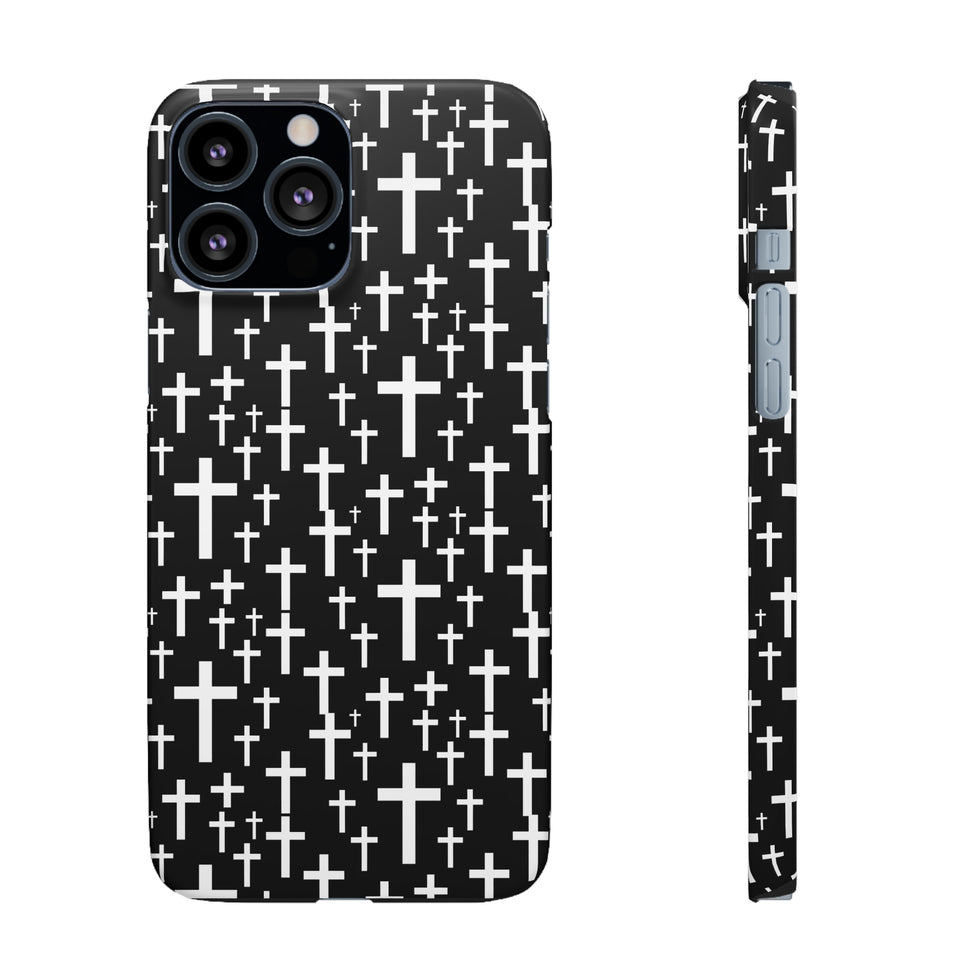 Faith In Jesus iPhone Christian Religion Phone Case | Faith Cross Phone Case | Christian Cross iPhone & Samsung Galaxy Snap Cases