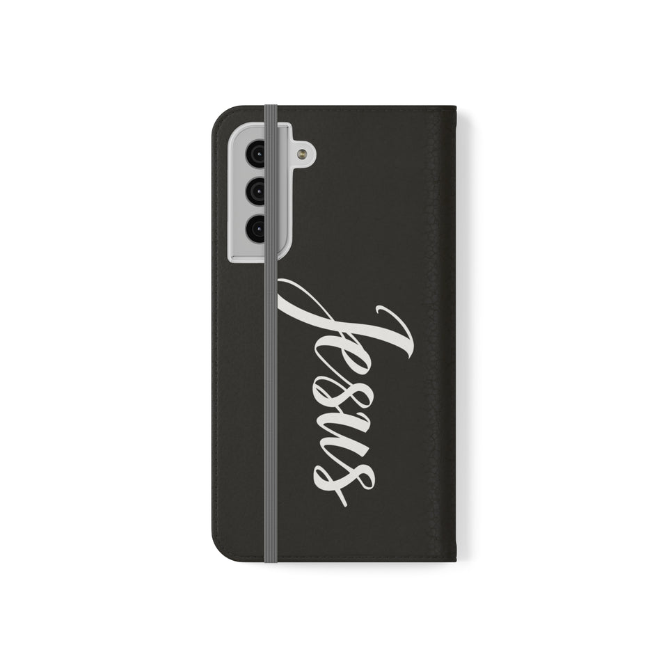 Jesus Faith Religion Cross Phone Case | Faith Religion Wallet Phone Case Gifts | IPhone & Samsung Galaxy Jesus Cross  Flip Cases