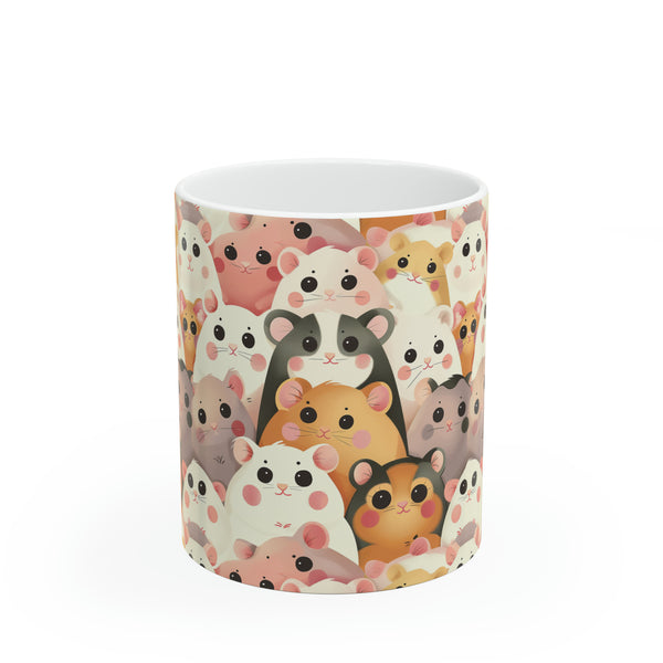 Funny Hamster Mug  | Kawaii Hamster Mom Coffee Mug | Cute Hamster Gift Coffee Mug 11oz