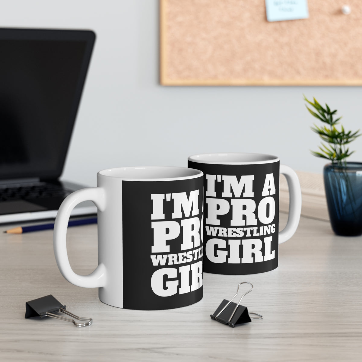 I'm A Pro Wrestling Girl Mug | Pro Wrestling Gift | Pro Wrestling Coffee Mug | Pro Wrestling Presents Mug 11oz