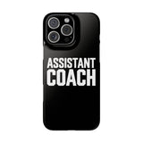 Premium Assistant Coach iPhone Case | Assistant Coach Gifts Slim Phone Cases Premium Assistant Coach iPhone Case | Assistant Coach Gifts Slim Phone Cases